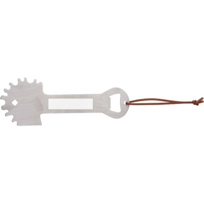 Čistič na gril z nehrdzavejúcej ocele Elara, sivá Silver Čistič na gril z nehrdzavejúcej ocele Elara, sivá Silver