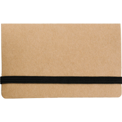 Sada kartonových lepicích papírků Bjorn, hnědá - černá Sada kartonových lepicích papírků Bjorn, hnědá - černá