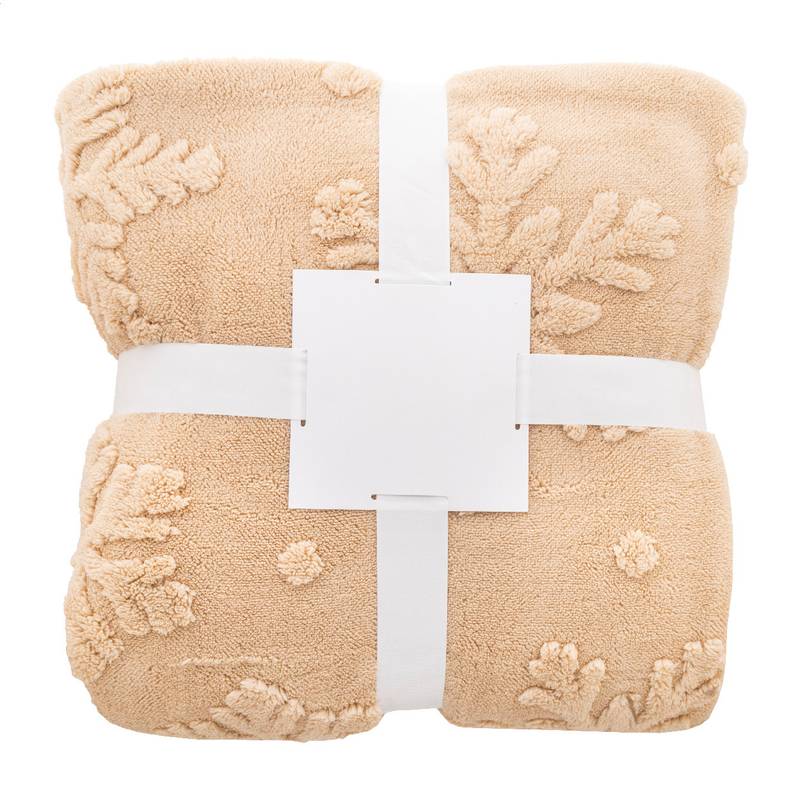 Valsatra RPET vianočná deka, hnedá Natural Valsatra RPET vianočná deka, hnedá Natural