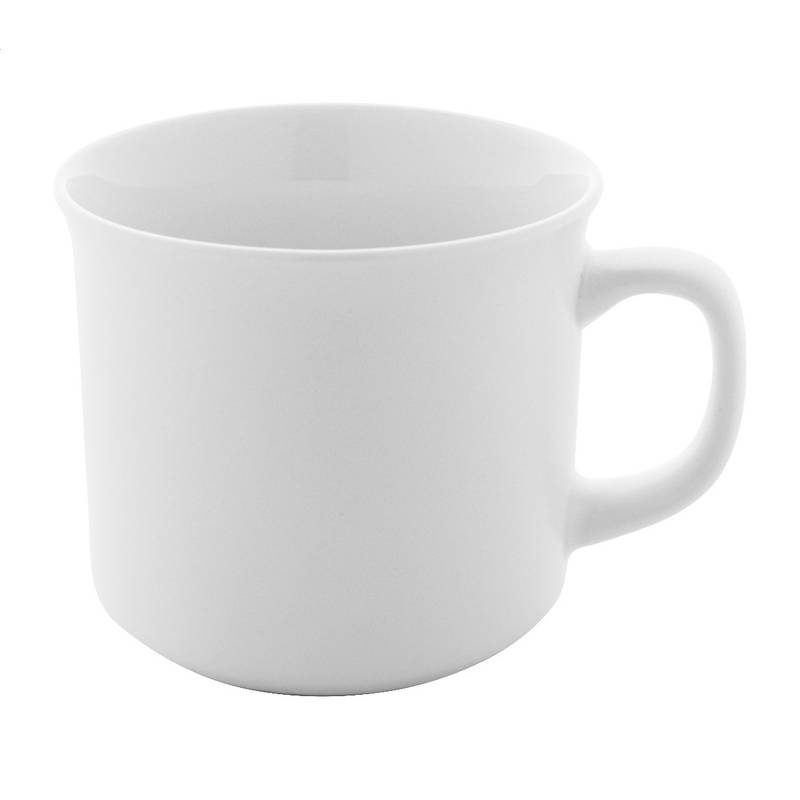 Woodstock Flat matný vintage hrnek, bílá Woodstock Flat matný vintage hrnek, bílá