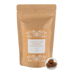 Cinnanut čokoláda, skořice, mandle, 70g, hnědá Natural Cinnanut čokoláda, skořice, mandle, 70g, hnědá Natural
