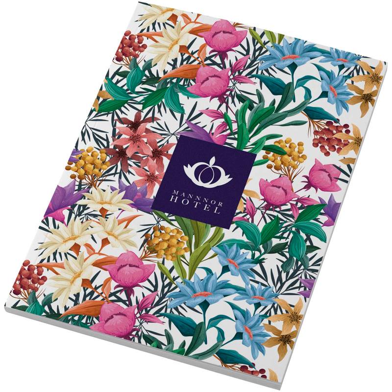 Poznámkový blok A5 s mäkkou väzbou Novella Austen – 50 listov, biela Poznámkový blok A5 s mäkkou väzbou Novella Austen – 50 listov, biela