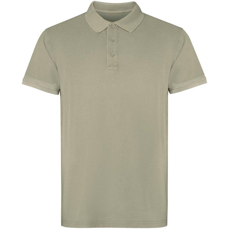 Cobain unisex polokošeľa s krátkym rukávom, zelená Khaki, XS Cobain unisex polokošeľa s krátkym rukávom, zelená Khaki, XS