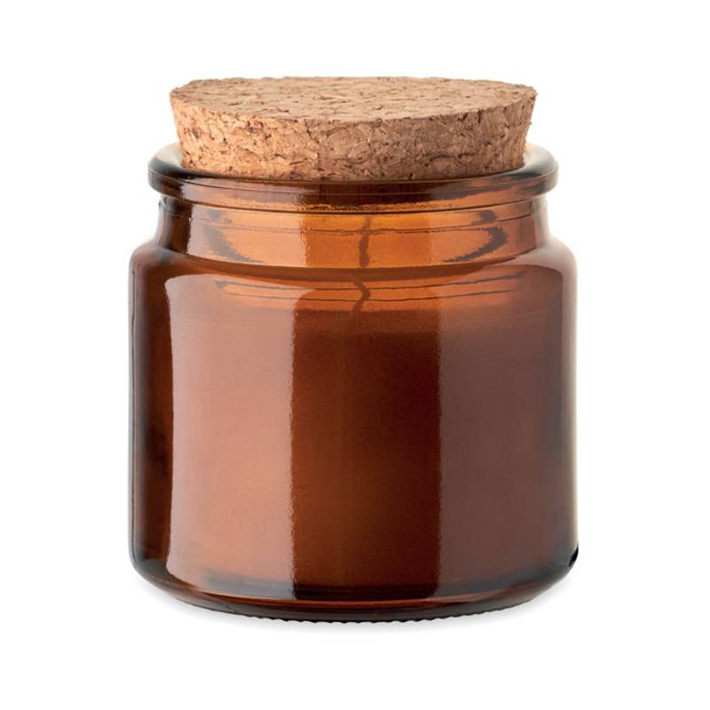 Sviečka z rastlinného vosku 70g, hnedá Sviečka z rastlinného vosku 70g, hnedá