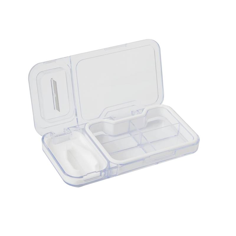 Krabička na lieky CUT IT, biela Krabička na lieky CUT IT, biela