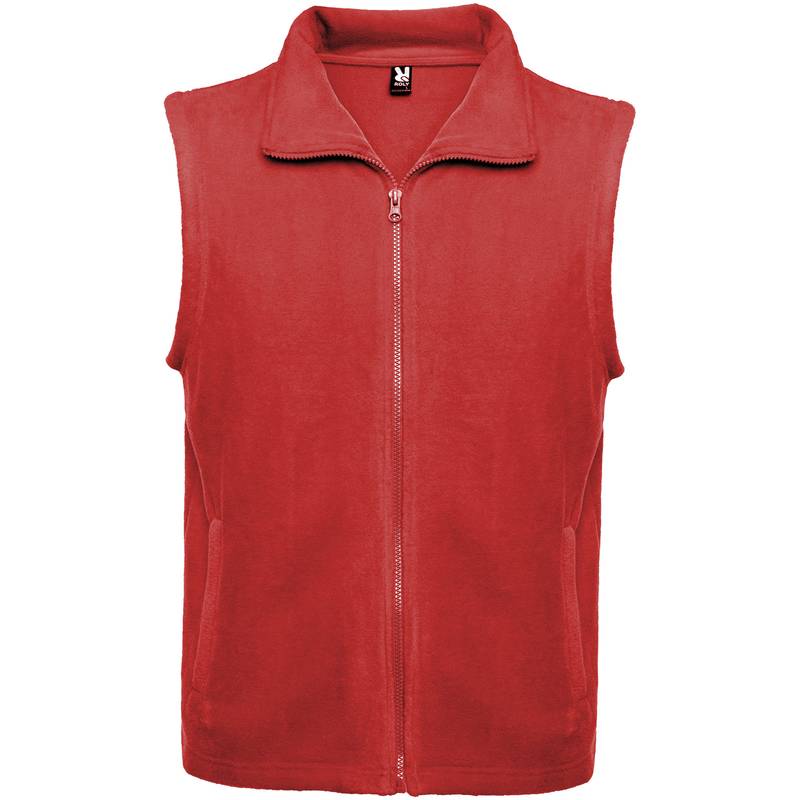 Bellagio unisex flísová vesta, červená, M Bellagio unisex flísová vesta, červená, M