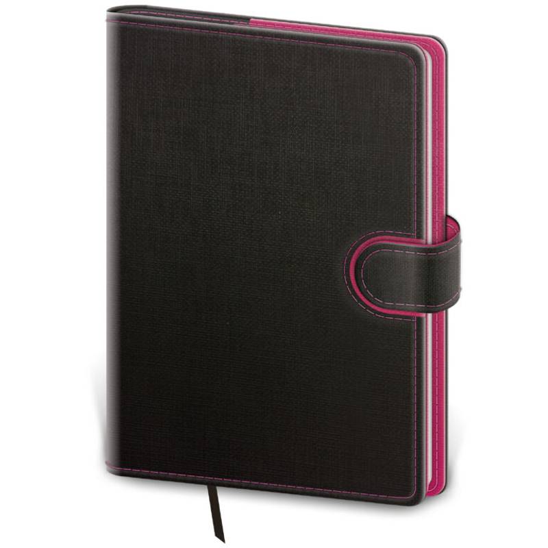 Týždenný diár A5 Flip antracit/magenta, 2026 Týždenný diár A5 Flip antracit/magenta, 2026