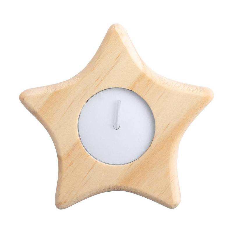 Deram svietnik, hviezda, hnedá prírodná Deram svietnik, hviezda, hnedá prírodná