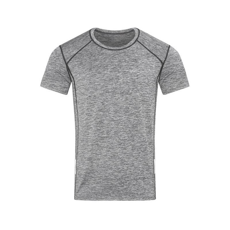 Tričko STEDMAN Recycled Sports-T Reflect, Grey Heather sivá, M Tričko STEDMAN Recycled Sports-T Reflect, Grey Heather sivá, M
