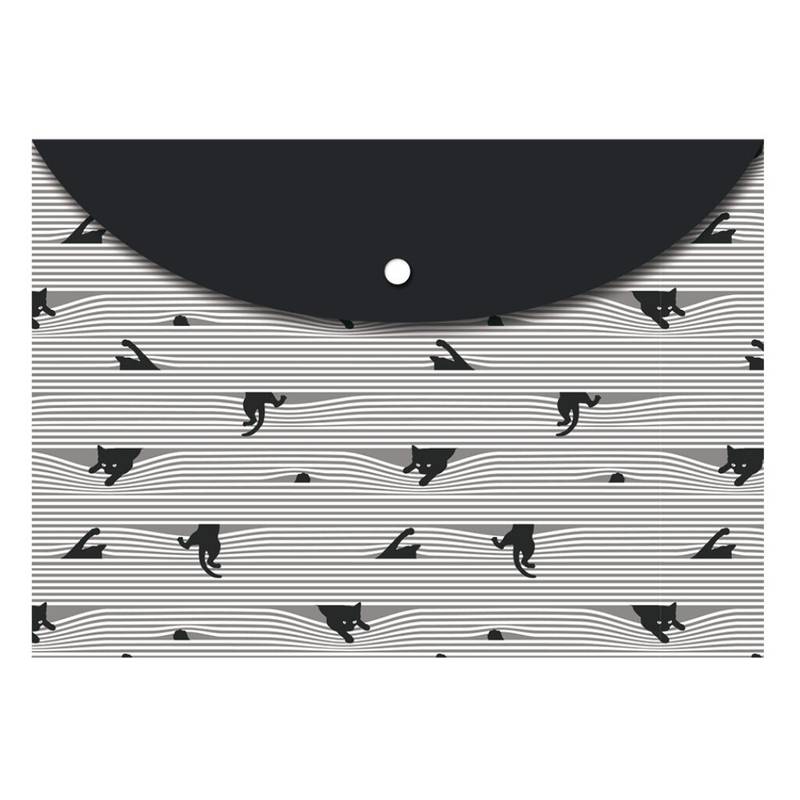 Púzdro na dokumenty A7 Cats, viacfarebná Púzdro na dokumenty A7 Cats, viacfarebná