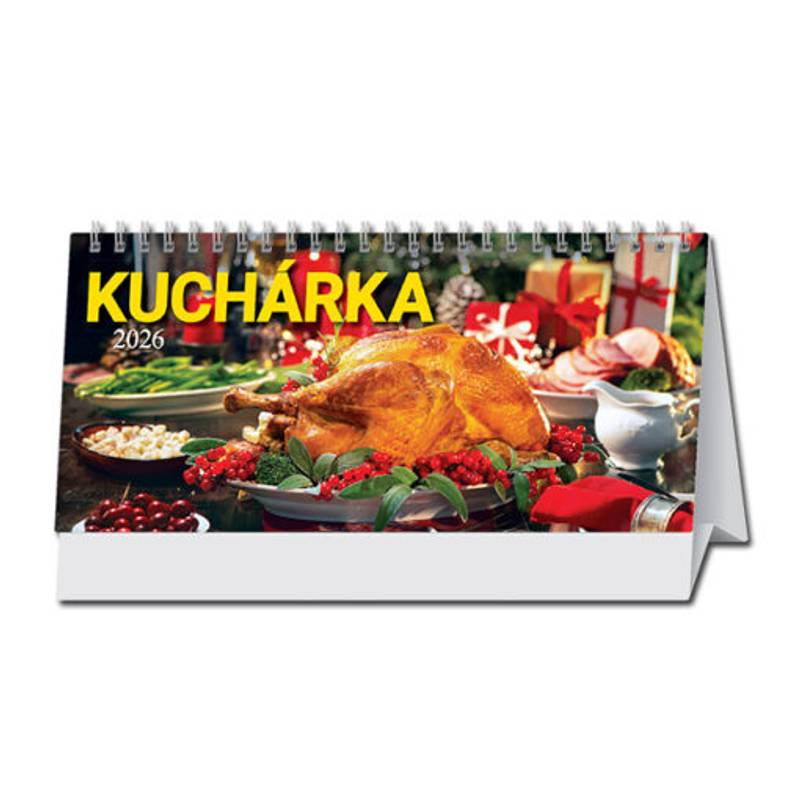 Stolový kalendár Kuchárka 297x138mm,, 2026 Stolový kalendár Kuchárka 297x138mm,, 2026