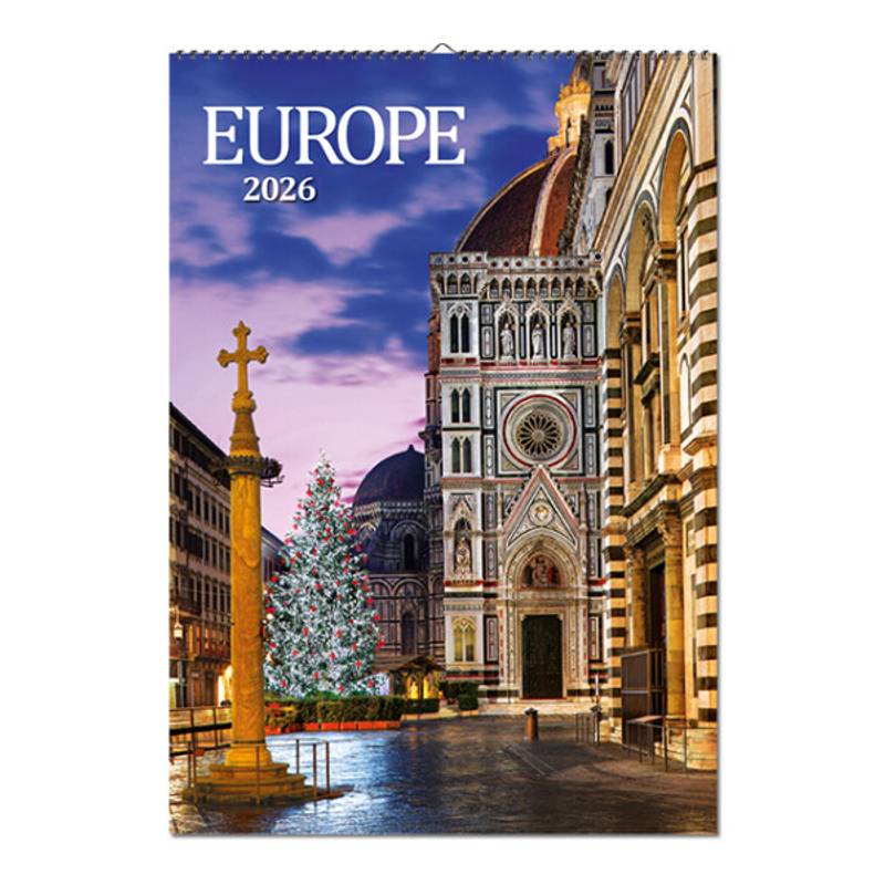Nástenný kalendár EUROPE 2026 Nástenný kalendár EUROPE 2026