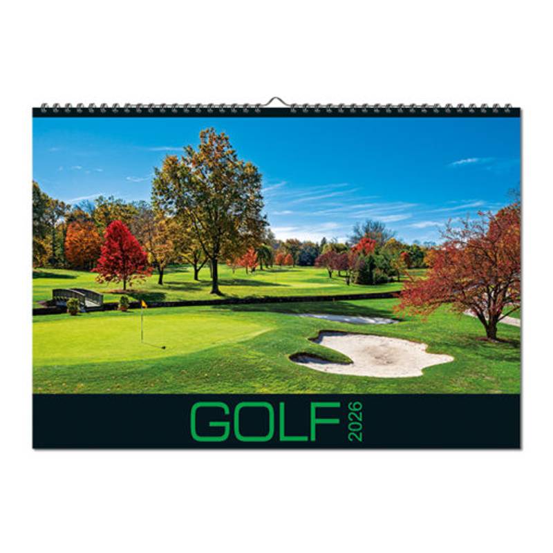 NÁSTENNÝ KALENDÁR GOLF 2026 NÁSTENNÝ KALENDÁR GOLF 2026