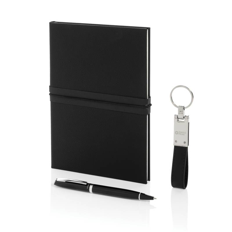 Swiss Peak RCS certifikovaná dárková business sada, černá Swiss Peak RCS certifikovaná dárková business sada, černá