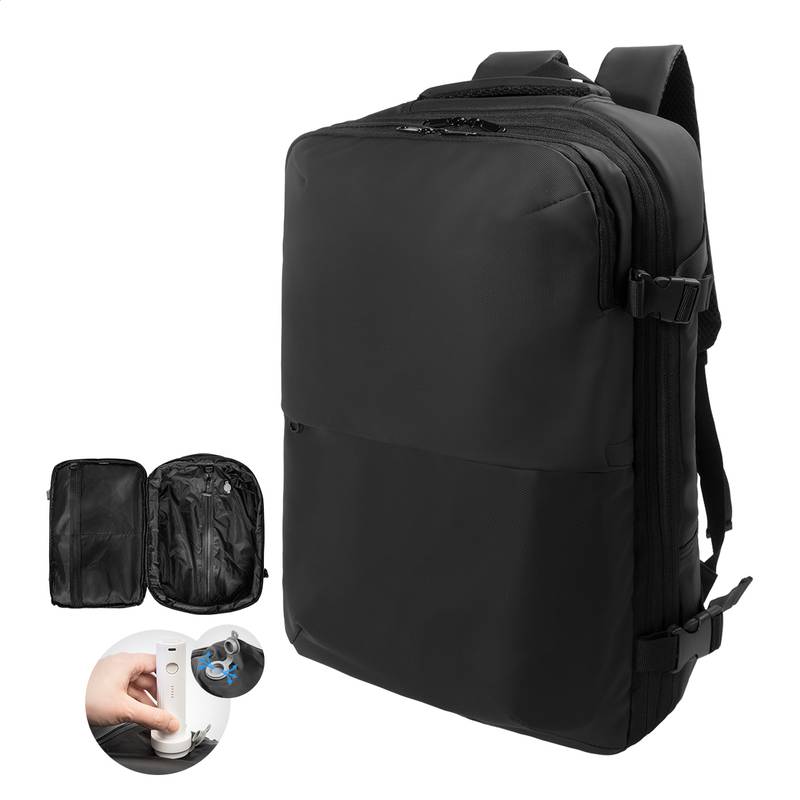 AeroBack vákuový kompresný batoh, čierna AeroBack vákuový kompresný batoh, čierna