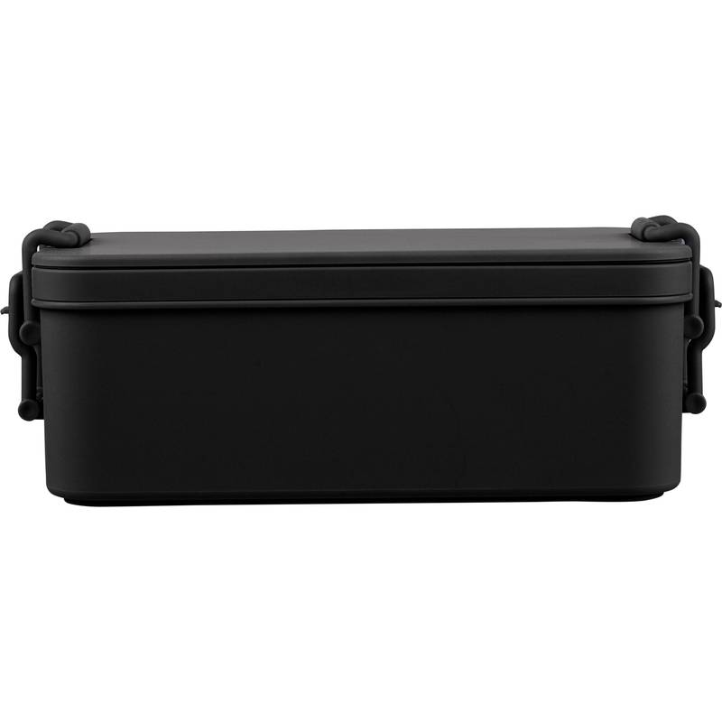 Dvojvrstvový PP obedár Siena, čierna Dvojvrstvový PP obedár Siena, čierna