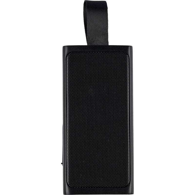 Prenosný reproduktor Malina z rABS plastu, čierna Prenosný reproduktor Malina z rABS plastu, čierna