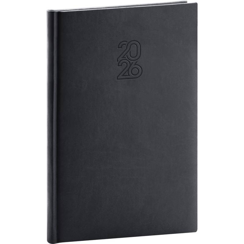 NOTIQUE Týdenní diář Aprint 2026, černý, 15 x 21 cm NOTIQUE Týdenní diář Aprint 2026, černý, 15 x 21 cm