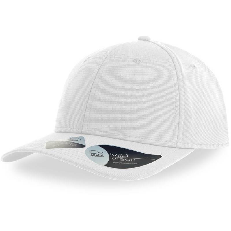 Atlantis | Sand, 6 panelová baseballová kšiltovka " Sand", bílá Atlantis | Sand, 6 panelová baseballová kšiltovka " Sand", bílá
