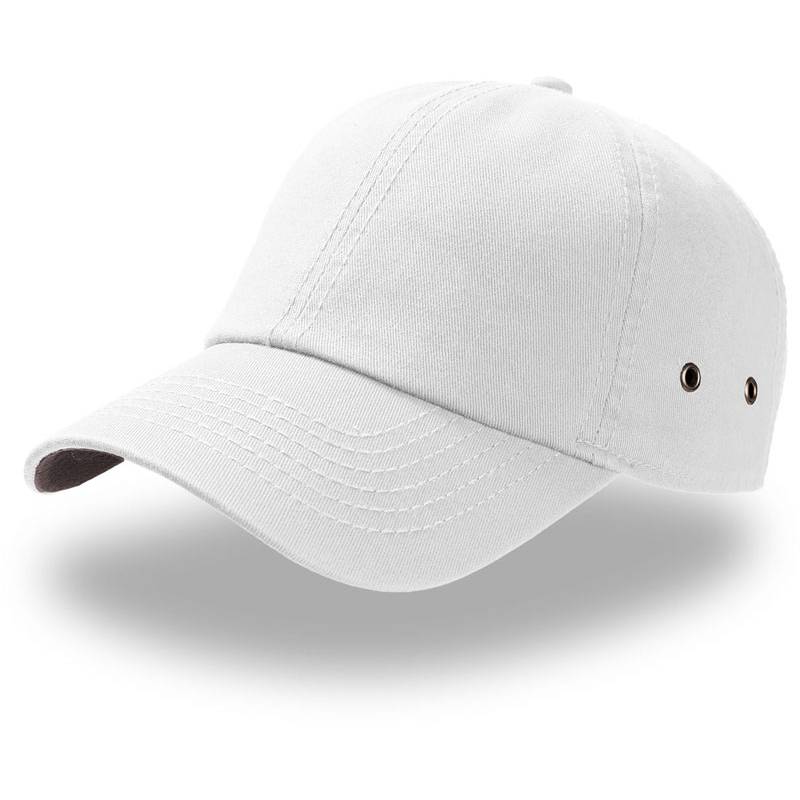 Atlantis | Action, 6 panelová baseballová kšiltovka "Aktion", bílá Atlantis | Action, 6 panelová baseballová kšiltovka "Aktion", bílá