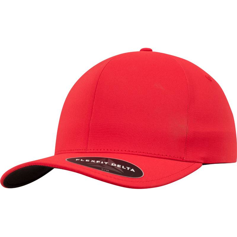 Flexfit | 180, 6 panelová šiltovka "Delta", červená, L/XL Flexfit | 180, 6 panelová šiltovka "Delta", červená, L/XL