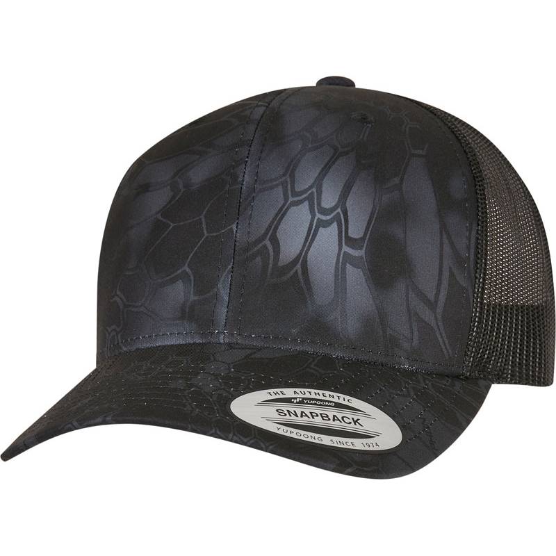 Flexfit | 6606KR, 6 panelová kšiltovka Trucker "Kryptek®", šedá Typhon Flexfit | 6606KR, 6 panelová kšiltovka Trucker "Kryptek®", šedá Typhon
