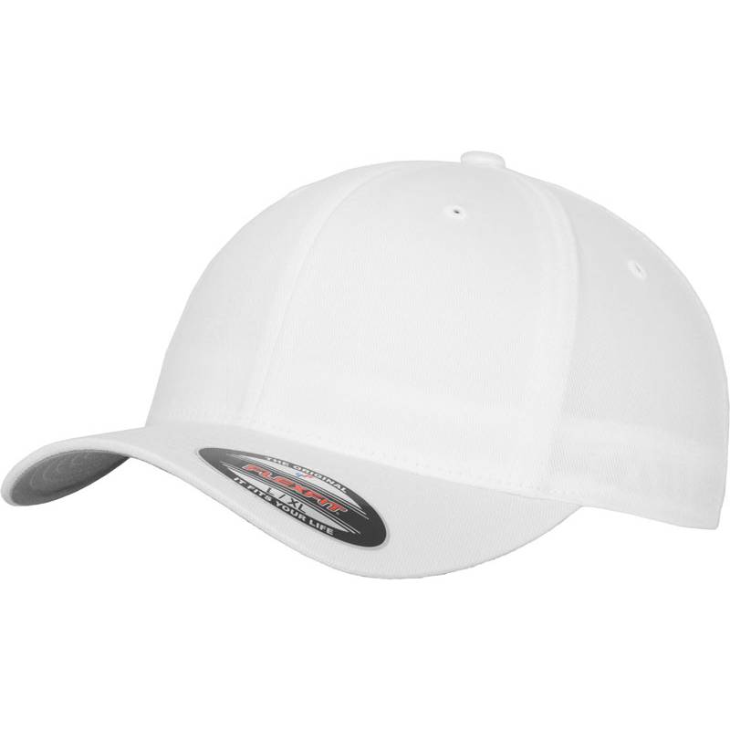 Flexfit | 6277, 6 panelová vlněná česaná kšiltovka Flexfit, bílá, XXL Flexfit | 6277, 6 panelová vlněná česaná kšiltovka Flexfit, bílá, XXL