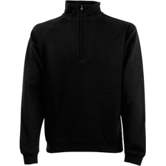 F.O.L. | Classic Zip-Neck Sweat, Mikina s 1/4 zipem, černá, S F.O.L. | Classic Zip-Neck Sweat, Mikina s 1/4 zipem, černá, S