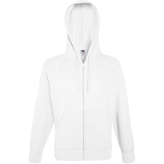 F.O.L. | Lightweight Hooded Sweat Jacket, Pánská mikina s kapucí, bílá, S F.O.L. | Lightweight Hooded Sweat Jacket, Pánská mikina s kapucí, bílá, S