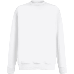 F.O.L. | Lightweight Set-In Sweat, Pánská mikina, bílá, S F.O.L. | Lightweight Set-In Sweat, Pánská mikina, bílá, S