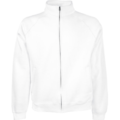 F.O.L. | Premium Sweat Jacket, Mikina, bílá, S F.O.L. | Premium Sweat Jacket, Mikina, bílá, S