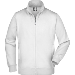 James & Nicholson | JN 46, Pánská mikina, bílá, S James & Nicholson | JN 46, Pánská mikina, bílá, S