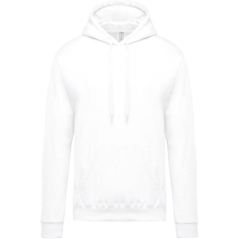 Kariban | K476, Pánská mikina s kapucí, bílá, XS Kariban | K476, Pánská mikina s kapucí, bílá, XS