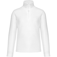 Kariban | K912, Mikrofleecová mikina s 1/4 zipem "Enzo", bílá, XS Kariban | K912, Mikrofleecová mikina s 1/4 zipem "Enzo", bílá, XS