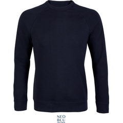 NEOBLU | Nelson Men, Pánská raglánová mikina, modrá Night, S NEOBLU | Nelson Men, Pánská raglánová mikina, modrá Night, S