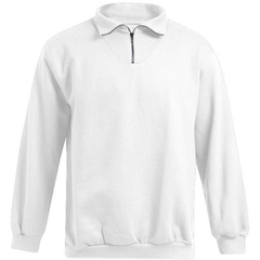 Promodoro | 5050, Pánská mikina "Troyer", bílá, S Promodoro | 5050, Pánská mikina "Troyer", bílá, S