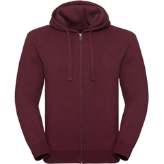 Russell | 263M, Pánská melírovaná mikina s kapucí Authentic, červená Burgundy Melange, XS Russell | 263M, Pánská melírovaná mikina s kapucí Authentic, červená Burgundy Melange, XS