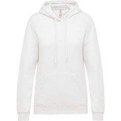 Kariban | K473, Dámská mikina s kapucí, bílá, XS Kariban | K473, Dámská mikina s kapucí, bílá, XS