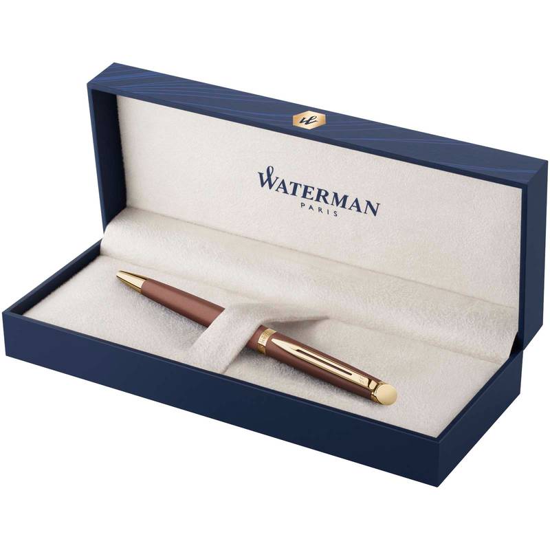 Waterman Hemisphere kuličkové pero M, hnědá Copper Waterman Hemisphere kuličkové pero M, hnědá Copper