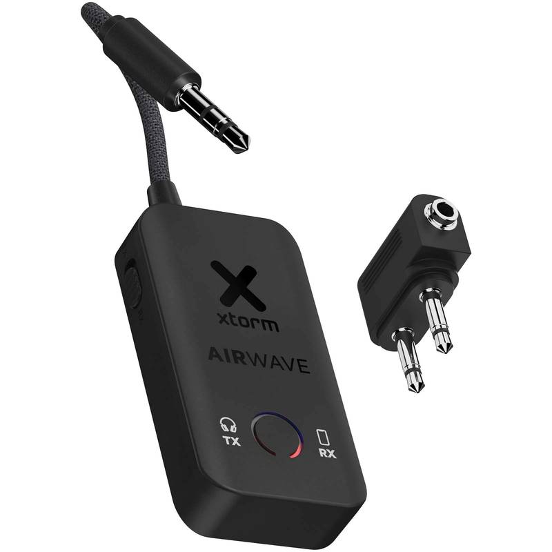 Xtorm XAWBT01 AirWave bezdrôtový audio adaptér, čierna Xtorm XAWBT01 AirWave bezdrôtový audio adaptér, čierna