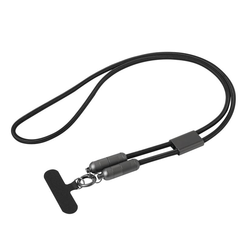 LONGCARRY - Multifunkční nabíjecí a datový kabel, černá LONGCARRY - Multifunkční nabíjecí a datový kabel, černá