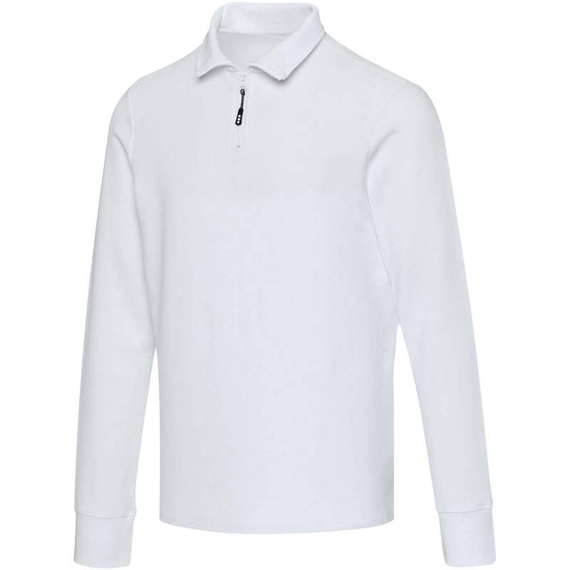 Apollo unisex mikina so zipsom, biela XS Apollo unisex mikina so zipsom, biela XS