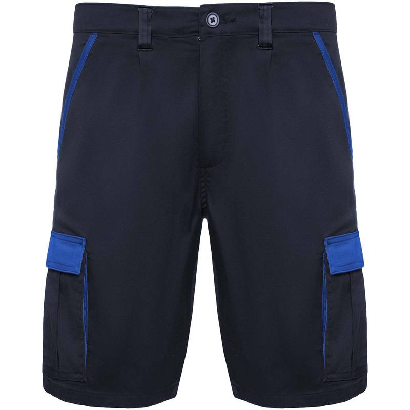 Tahoe pracovné kraťasy 250 g/m2, modrá Navy - modrá Royal S Tahoe pracovné kraťasy 250 g/m2, modrá Navy - modrá Royal S