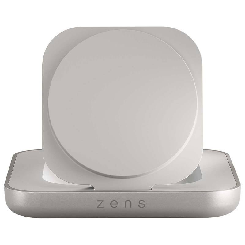 Zens 15W magnetická nabíječka na noční stolek, bílá Zens 15W magnetická nabíječka na noční stolek, bílá