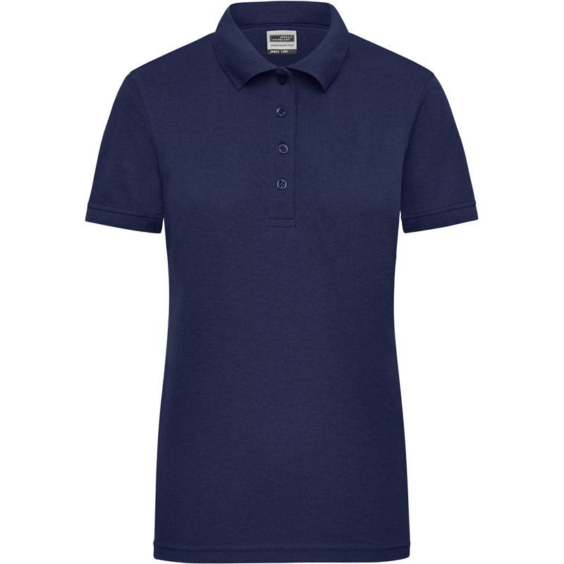 James & Nicholson | JN 829, Dámské pracovní piqué polo, modrá Navy, L James & Nicholson | JN 829, Dámské pracovní piqué polo, modrá Navy, L