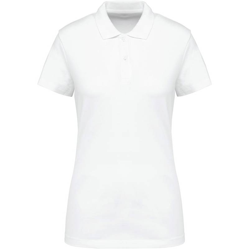 Kariban Premium | PK201, Dámské elastické piqué polo Supima®, bílá, XS Kariban Premium | PK201, Dámské elastické piqué polo Supima®, bílá, XS