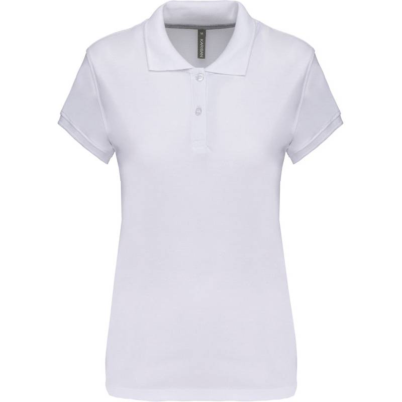 Kariban | K242, Dámské piqué polo, bílá, S Kariban | K242, Dámské piqué polo, bílá, S