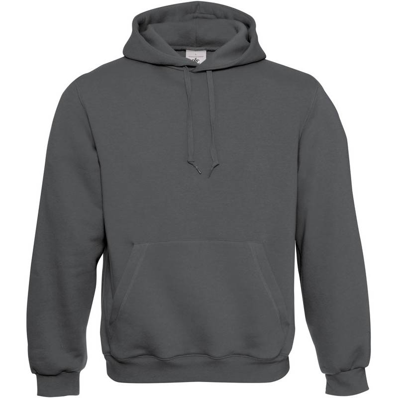 B&C | Hooded, Mikina s kapucňou, sivá steel, M B&C | Hooded, Mikina s kapucňou, sivá steel, M
