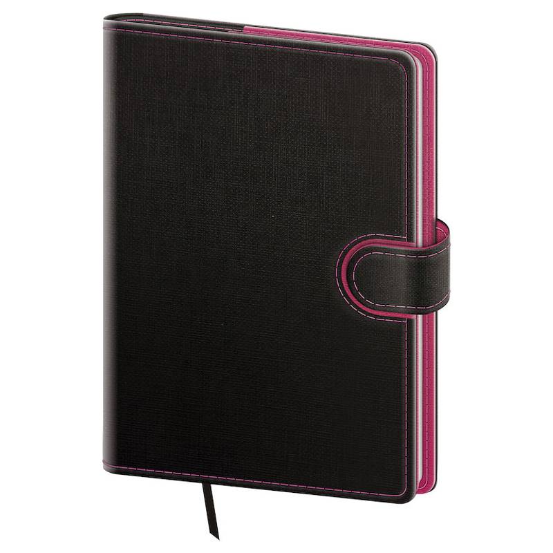 Týždenný diár A5 Flip antracit/magenta Týždenný diár A5 Flip antracit/magenta