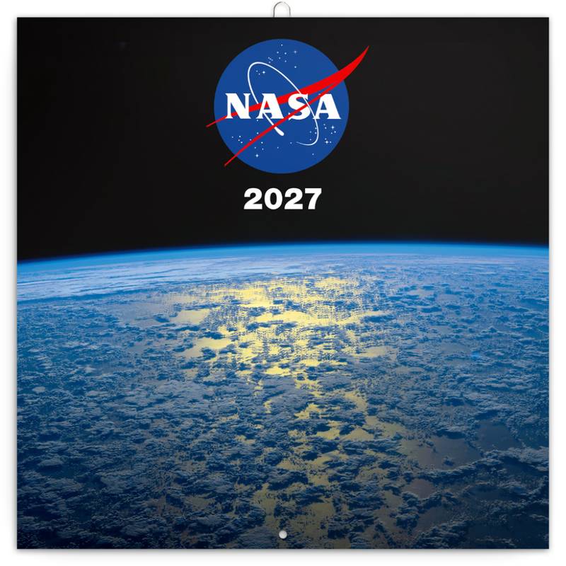 NOTIQUE Grid calendar NASA 2027, 30 x 30 cm NOTIQUE Grid calendar NASA 2027, 30 x 30 cm